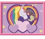 CreArt, Malen nach Zahlen Kinder Unicorn Academy - Sophia & Wildstar