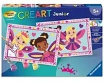 CreArt, Malen nach Zahlen Junior - Feen-Prinzessinnen