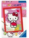 Ravensburger CreArt - Malen nach Zahlen 12023107 - Fr&ouml;hliche Hello Kitty - Kinder ab