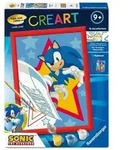 CreArt, Malen nach Zahlen Kinder Sonic the Hedgehog - Rasender Sonic