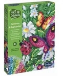 Sentosphere - Strasssteinbild Blumen & Schmetterlinge