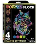 DOTZIES BY DIAMOND DOTZ - Diamond Painting Neon Raubkatzen