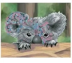 Diamond Dotz Koala bunt