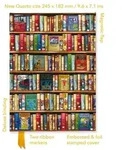 Premium Notizbuch Quartformat: Bodleian Library, B&uuml;cherregal Hobby und...