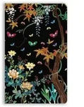 Premium Softcover Notizbuch: Ashmolean Museum, Cloisonn&eacute; K&auml;stchen mit Blumen...