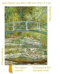 Premium Notizbuch Quartformat: Claude Monet, Die japanische Br&uuml;cke
