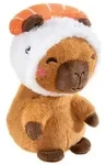 Heunec 380851 - CAPY-CREW Capybara Sushi, Pl&uuml;schtier, 18 cm