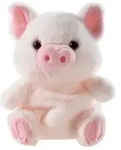 Heunec 160170 - Chagiya Schwein, Antistress-Tier, Pl&uuml;sch, 13 cm