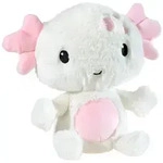 Heunec 451940 - Axolotl, creme, Kuscheltier, GRS-Pl&uuml;sch, 20 cm