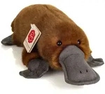 Teddy Hermann 92345 - Schnabeltier, braun, Pl&uuml;sch, 35 cm