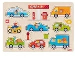 Steckpuzzle Tankstelle
