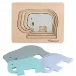 Kindsgut Tier-Puzzle Elefant