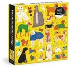 Fashionable Dogs. 500 Piece Puzzle