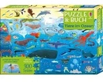 Puzzle & Buch: Tiere im Ozean
