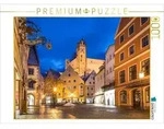 CALVENDO Puzzle Altstadt von F&uuml;ssen mit Blick zum Neuen Schloss zur blauen...