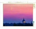 CALVENDO Puzzle Wasserturm Nord mit Mondsichel 1000 Teile Lege-Gr&ouml;&szlig;e 64 &times; 48...
