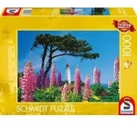 Schmidt 58067 - Leuchtturm Dornbusch, Hiddensee, Puzzle, 1000 Teile