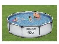 Steel Pro Max Frame Pool-Set, rund, mit Filterpumpe 305 x 76 cm
