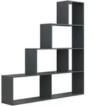 Holz Regal Raumteiler Standregal B&uuml;cher Dubila L