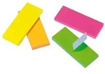 Herlitz Haft-Memos 20x50mm 4x50 St&uuml;ck neonfarben