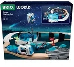 BRIO World - 36155 Gro&szlig;es Weltraumstations-Set - gro&szlig;es Holzeisenbahnset und