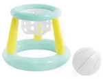 Intex Der &bdquo;Mega Floating Hoops&ldquo; Basketballkorb mit aufblasbarem Ball sorgt f&uuml;r