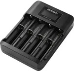 VOLTCRAFT VC-BC-4200 Rundzellen-Ladeger&auml;t NiMH, LiIon Mignon (AA), Micro (AAA), Mini