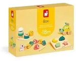 Entwicklungsbox mit 4 Spielzeugen ab 18 Monaten &ndash; Ziehspiel, Musik u. Puzzle
