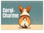 Corgi-Charme (Tischkalender 2027 DIN A5 quer), CALVENDO Monatskalender