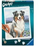 Ravensburger CreArt 12023114 - Australian Shepherd Merlin - Malen nach Zahlen ab 12