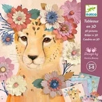 Papierkunst: Blumenkrone