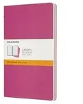 Moleskine Cahier Large/A5, 3er Set, Liniert, Kinetisches Pink
