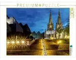 CALVENDO Puzzle K&ouml;lner Dom-Treppen. 1000 Teile Lege-Gr&ouml;&szlig;e 64 &times; 48 cm...