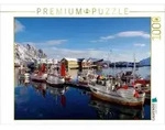 CALVENDO Puzzle Winterimpression aus Svolvaer 1000 Teile Lege-Gr&ouml;&szlig;e 64 &times; 48...