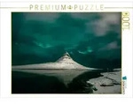 CALVENDO Puzzle Polarlichtaugen &uuml;ber Kirkufell (Westisland) 1000 Teile...