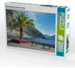 CALVENDO Puzzle Uferpromenade Limone sul Garda 2000 Teile Lege-Gr&ouml;&szlig;e 90 &times; 67...