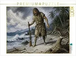 CALVENDO Puzzle Robinson Crusoe / Daniel Defoe 1719 1000 Teile Lege-Gr&ouml;&szlig;e 64...