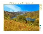 CALVENDO Puzzle Der Schlangenfluss - Juni-Zauber am Rio Sabor 2000 Teile...