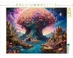 CALVENDO Puzzle Weltenbaum der Sporen: Ein kosmisches Netzwerk, das Himmel und...