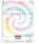 Herlitz Spiralblock A4 80 Blatt Lineatur 27 Motiv New Batik Freedom