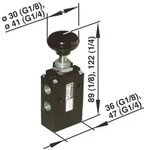 Norgren IMI Mechanischbet&auml;tigtes Pneumatik-Ventil 03040402 Geh&auml;usematerial
