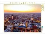 CALVENDO Puzzle Sonnenuntergang &uuml;ber Leipzig 2000 Teile Lege-Gr&ouml;&szlig;e 90 &times; 67...