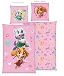 Klaus Hering 4432487050 - Paw Patrol Bettw&auml;sche, Paw Patrol Girls Glow in the dark,