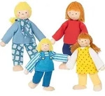 goki Biegepuppen: Junge Familie f&uuml;r Puppenhaus, Figuren