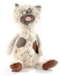 sigikid 38243 - Kiez Miez BeastsTown, Katze 35 cm