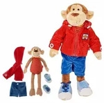 sigikid 40989 - Lernaffe, Soft PlayQ M&auml;dchen & Jungen Lernspielzeug, empf. ab 1 Jahr