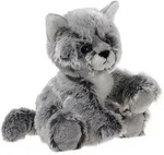 GLITTER-KITTY Katzen-Baby graumeliert