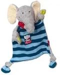 sigikid 48935 - Schnuffeltuch Elefant Lolo Lombardo Classic