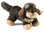 Steiff 076985 - Moritz Rauhaardackel 30 cm, dunkelgrau gespitzt