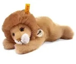 Steiff 280092 - Kleiner Freund L&ouml;we Leo, Webpelz, blond, 22 cm